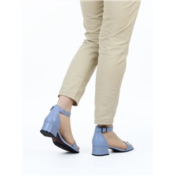 08-BE47F-66JV BLUE Босоножки женские (натуральная кожа)