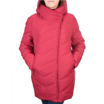 M2001 RED Пальто зимнее женское (холлофайбер) MARIA