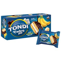 «Tondi», choco Pie банановый, 180 г