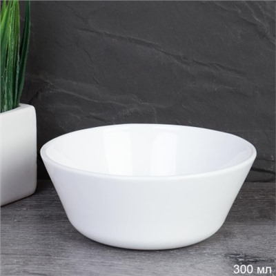 Салатник 300 мл 115 мм Евро белый / NNW45T(WHITE) /уп 6/108/ порционный