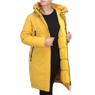 YR-961 YELLOW Пальто зимнее женское АЛИСА (200 гр. холлофайбера)