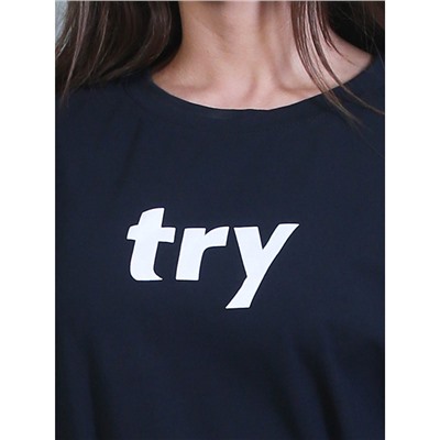 Платье женское try КЛП1455П3 чёрный