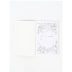 Ежедневник-Смэшбук раскраска антистресс А5, 80 листов «С 8 марта»