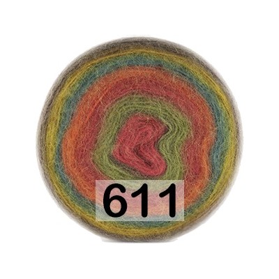 Пряжа Kamgarn Angora Cake Papatya