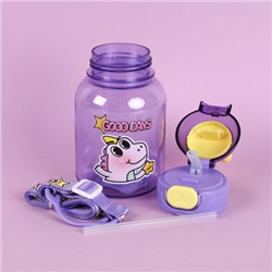 Бутылка для воды спортивная Woohooo Good Days 600 ml/ уп80