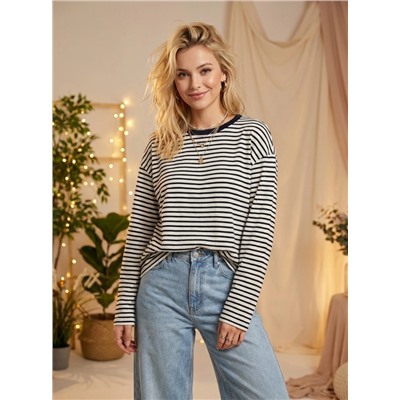 Лонгслив OVER SIZE (хлопок)