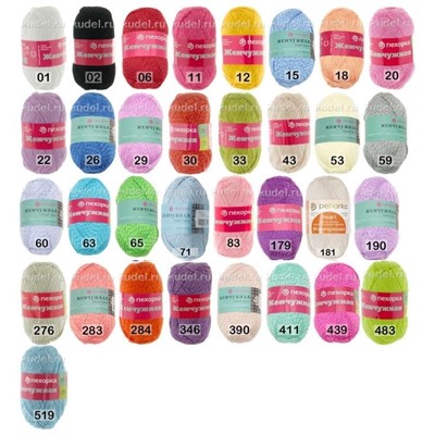 Пряжа Пехорка Жемчужная