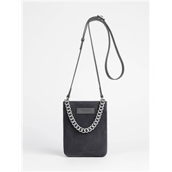 Женская кожаная сумка Richet 3258LNC 691867 Серый