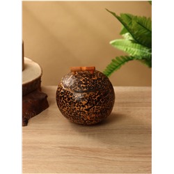 Банка для сыпучих продуктов, 11×11×10 см, бамбук