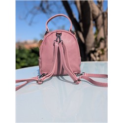 Итальянская сумка - рюкзак из натуральной кожи от AB.Z · Pelle · mochila NAPA (630) FLIEDER