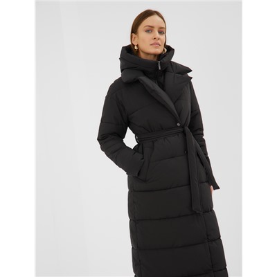 Пуховик женский черный
