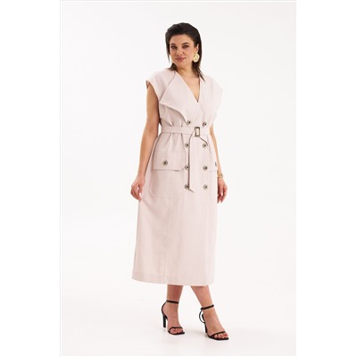 Платье KaVaRi 1109.1 пудровый