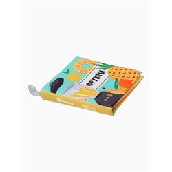 Книжка - шуршалка для малышей «Фрукты», 11×11.5 см, от 3 мес.