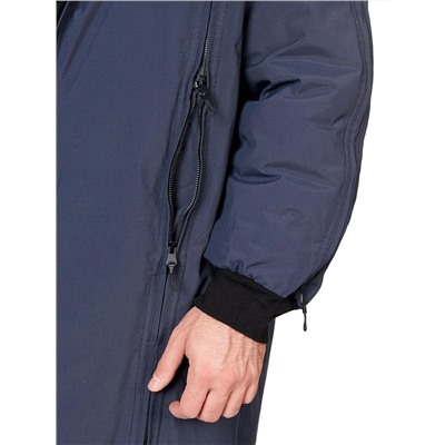 Пальто A-8816 Темно-синий