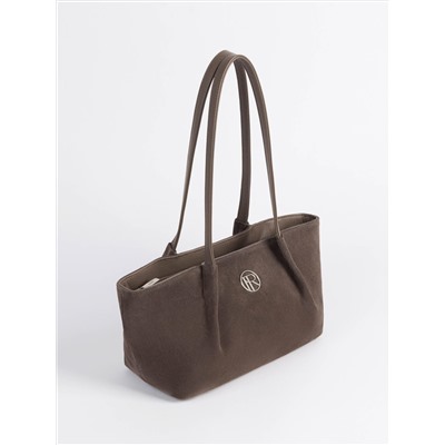 Женская кожаная сумка Richet 3288LNC 898612 Тауп