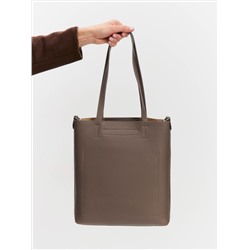 Женская кожаная сумка Richet 3203LN 862 Тауп