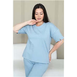 Костюм женский с широкими штанами палаццо КЖ-004