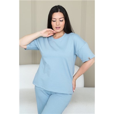 Костюм женский с широкими штанами палаццо КЖ-004