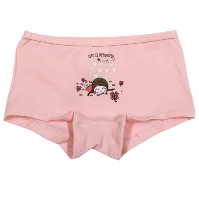 5672 Трусы шорты для девочек многоцвет (BAYKAR)