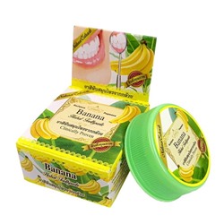 Зубная паста отбеливающая Банан Rochjana, 30 гр. Таиланд