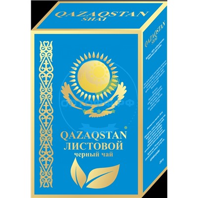 Чай Qazagstan (голубая пачка) 150гр листовой (кор*60)