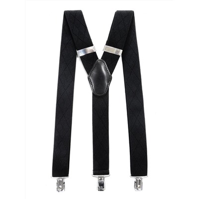 Подтяжки П35 Chrome в коробке черные П35009-0001