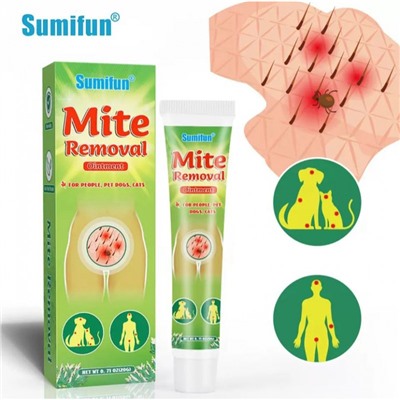 Мазь для удаления клещей Sumifun, 20 гр.