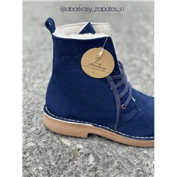 AB.Z. 27001/2 Azul — С ДВОЙНЫМИ ШНУРКАМИ