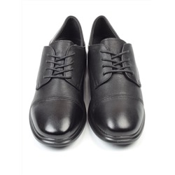 03-DCO51-1 BLACK Полуботинки женские (натуральная кожа)