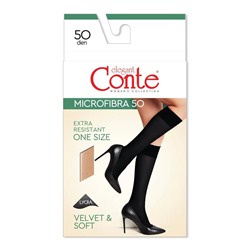CONTE MICROFIBRA 50 NEW Гольфы женские (конверт)