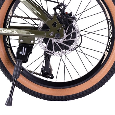 Велосипед 20" рама 12" 7sp COMIRON REBEL ригид милитари хаки