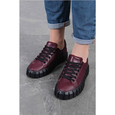 Кеды ED'ART 127.91505'bl. Бордовый R
