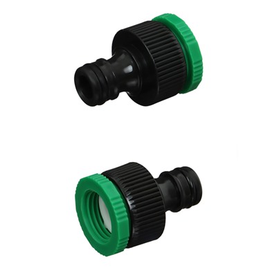 Набор коннекторов, d=1/2" (12 мм), 4 шт., 2 штуцера, 2 коннектора, Greengo