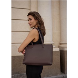 Женская кожаная сумка Richet 3202LN 879 Коричневый