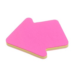 Блок с липким краем «Стрелка», 50 листов, флуоресцентные, 5 цветов