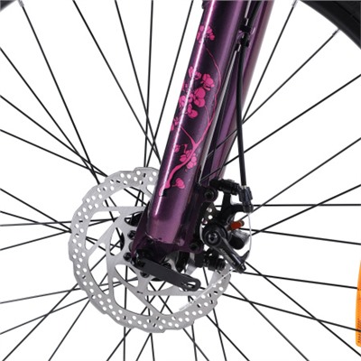 Велосипед 26" рама 17" 21sp COMIRON SAKURA розовый