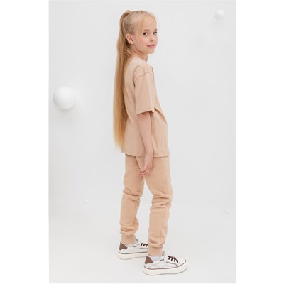 Брюки нежный бежевый к417 Crockid