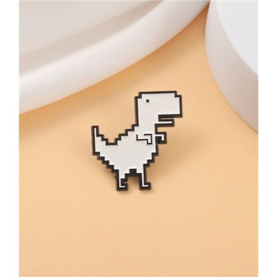 Металлический значок "Дино T-Rex Game"