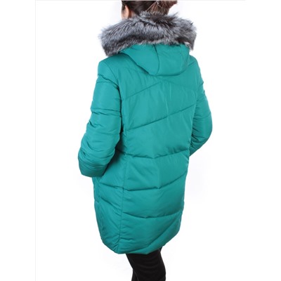 15-290 GREEN Куртка зимняя женская (200 гр. холлофайбера)
