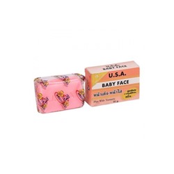 Омолаживающее мыло с АНА кислотами от K.BROTHERS, Baby Face Soap With AHA, 50 гр