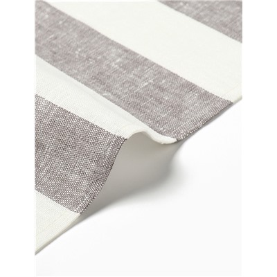 Кухонное полотенце «Этель» Graphite, 40×70 см, лён 100%, 260 г/м²