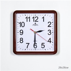 Часы настенные 26х26 см / 2090/2078 /уп 40/