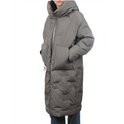 305 DARK GRAY Пальто зимнее стеганое женское (200 гр. холлофайбер)