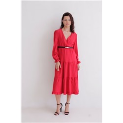 15295 Платье красное