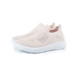 03-B360-26 LT. BEIGE Кроссовки женские (текстиль)