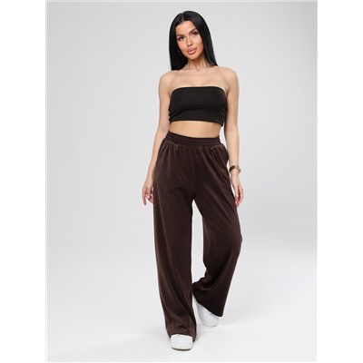 Марлена макси - брюки шоколадный