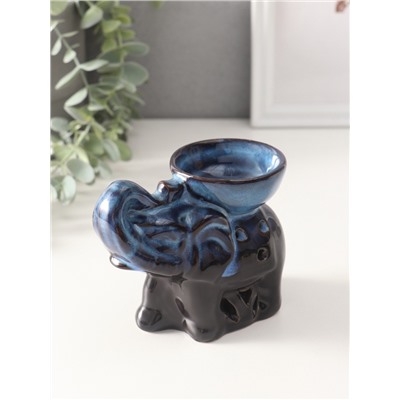 Аромалампа для эфирных масел «Слон», 10×13.5×7 см, МИКС