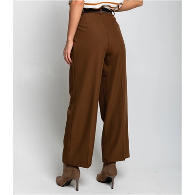 Брюки #КТ25993, коричневый