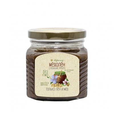Урбеч Медолён (лён с медом) Мералад , 230г