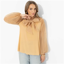 Блуза комбинированная с органзой, Больше, чем образ